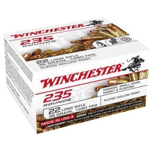 Náboje 22 LR Winchester HP 36gr. 235 ks